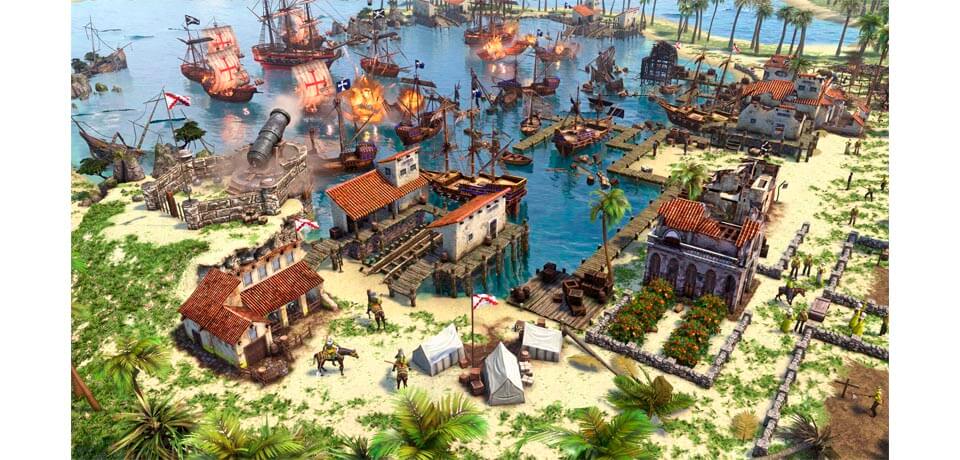 Age of Empires III Definitive Edition Imagem do jogo