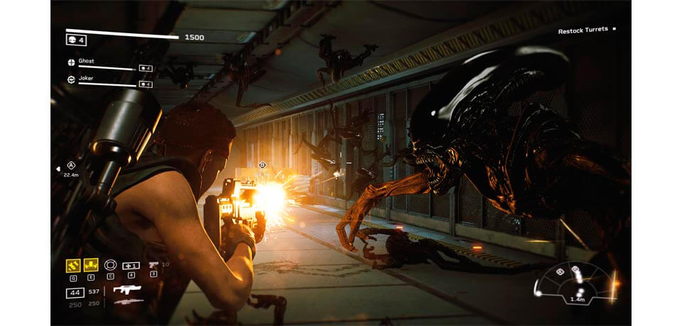 Aliens Fireteam Elite Captura de pantalla del juego
