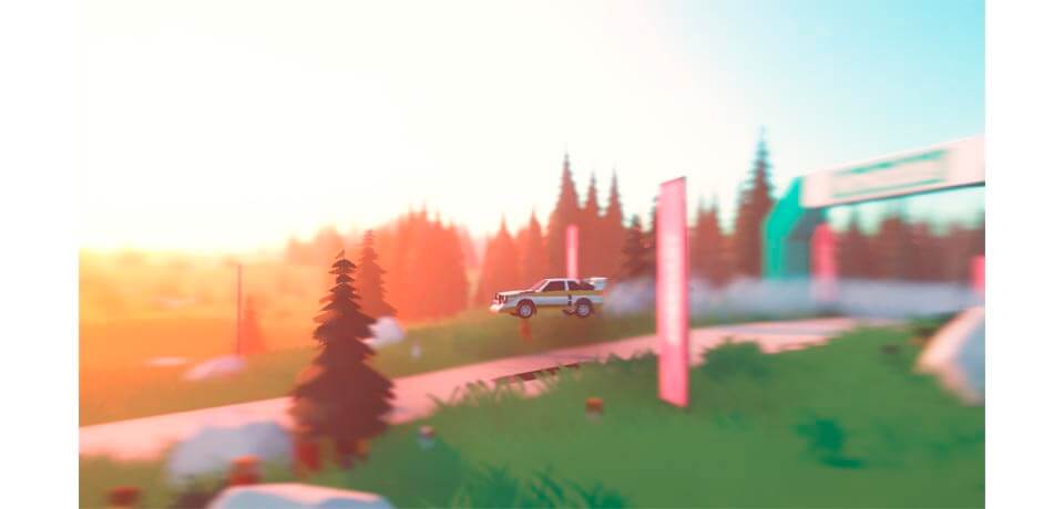 art of rally Captura de pantalla del juego