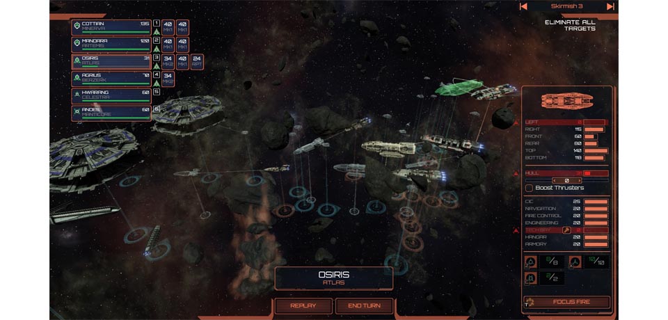Battlestar Galactica Deadlock Captura de pantalla del juego