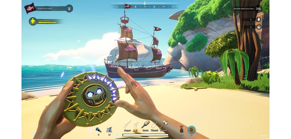 Blazing Sails Pirate Battle Royale Captura de pantalla del juego