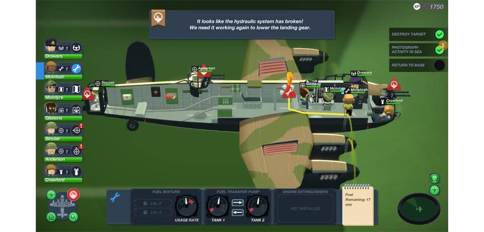 Bomber Crew Бесплатная Игра Скриншот