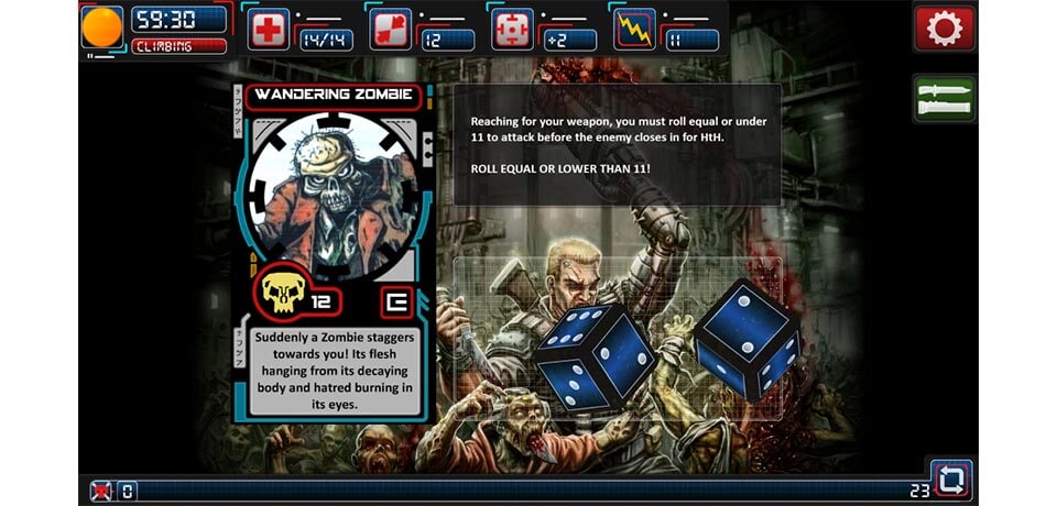 Chainsaw Warrior Captura de pantalla del juego