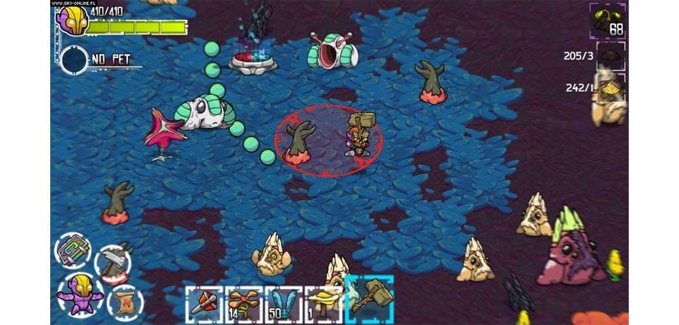 Crashlands Captura de pantalla del juego