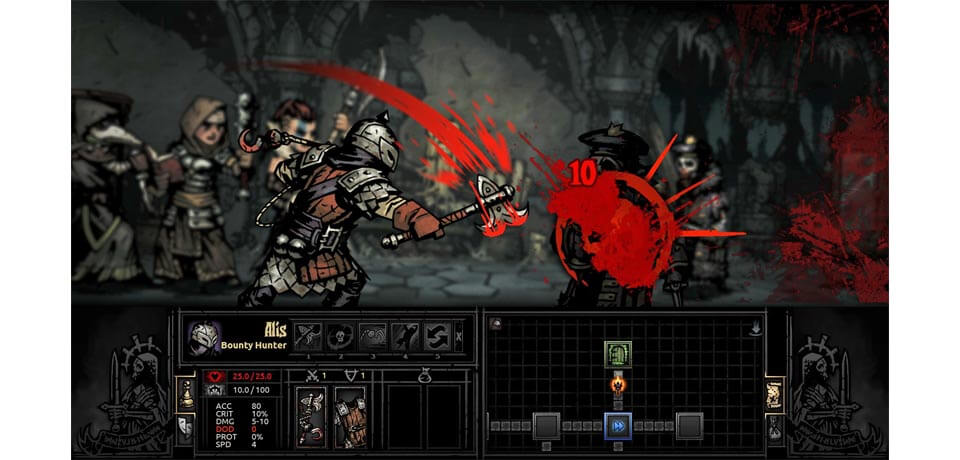 Darkest Dungeon Captura de pantalla del juego