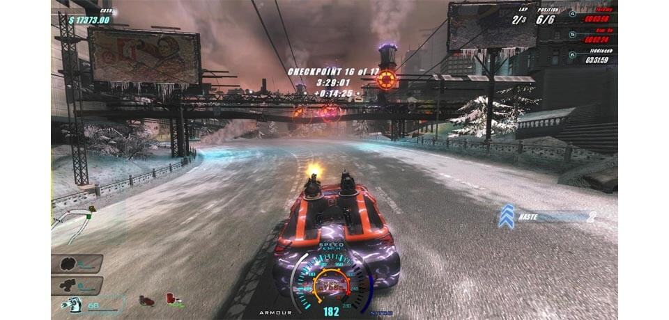 Death Track Resurrection Captura de pantalla del juego