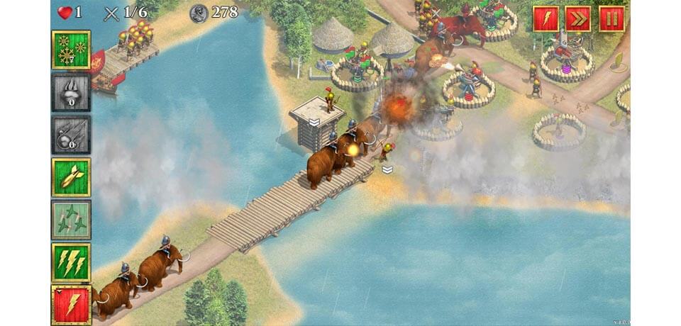 Defense Of Roman Britain Captura de pantalla del juego