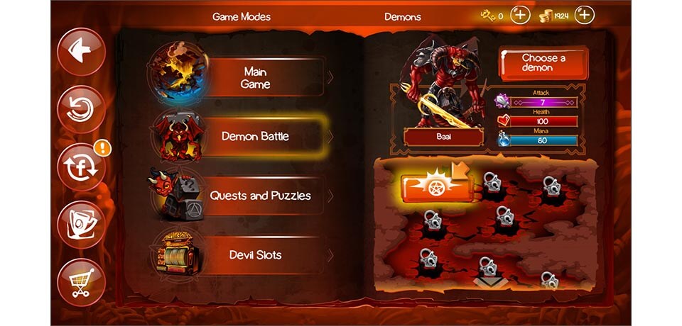 Doodle Devil Captura de pantalla del juego