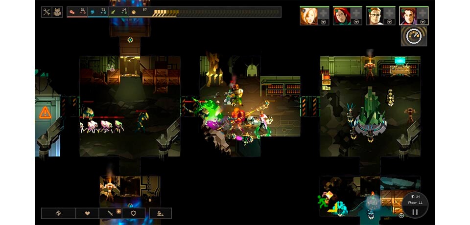 Dungeon of the ENDLESS Captura de pantalla del juego