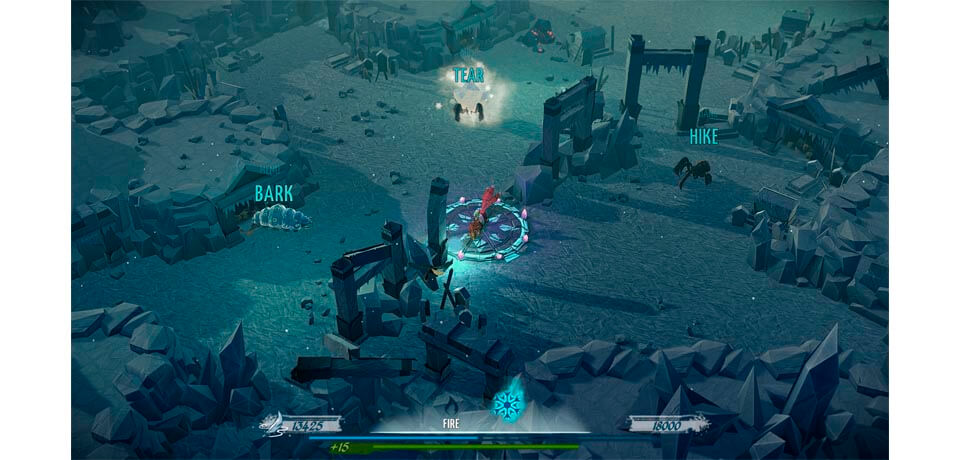 Epistory Typing Chronicles Captura de pantalla del juego