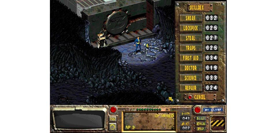 Fallout A Post Nuclear Role Playing Game Captura de pantalla del juego
