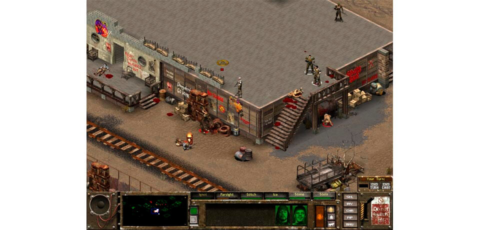 Fallout Tactics Brotherhood of Steel Imagem do jogo