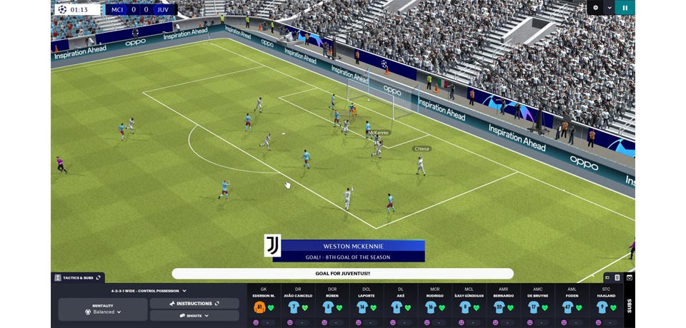 Football Manager 2023 Captura de pantalla del juego