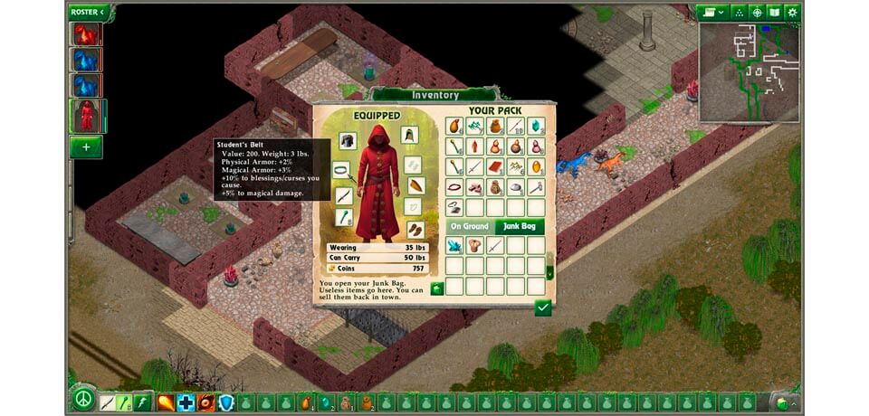 Geneforge 1 Mutagen Captura de pantalla del juego