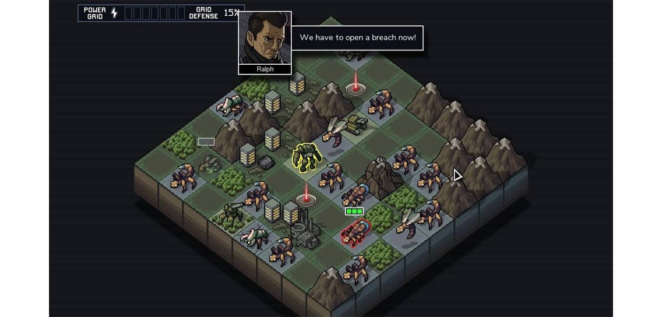 Into The Breach Captura de pantalla del juego