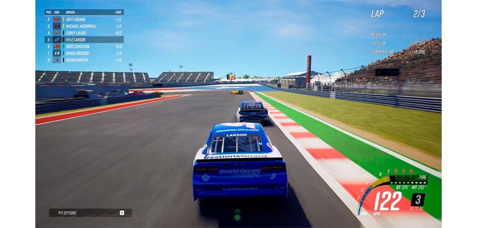 NASCAR 21 Ignition Captura de pantalla del juego