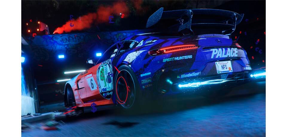 Need for Speed Unbound Captura de pantalla del juego