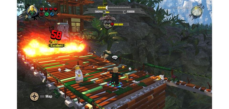 The LEGO NINJAGO Movie Video Game Captura de pantalla del juego