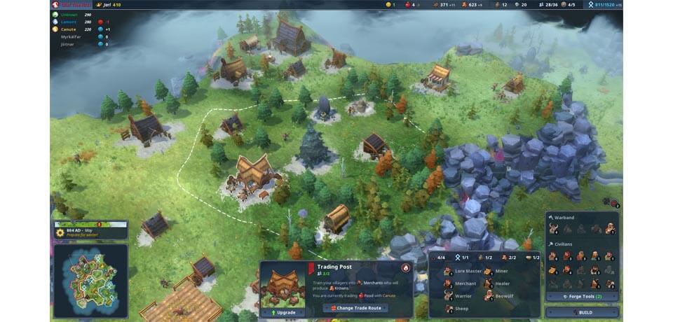 Northgard لقطة شاشة للعبة مجانية