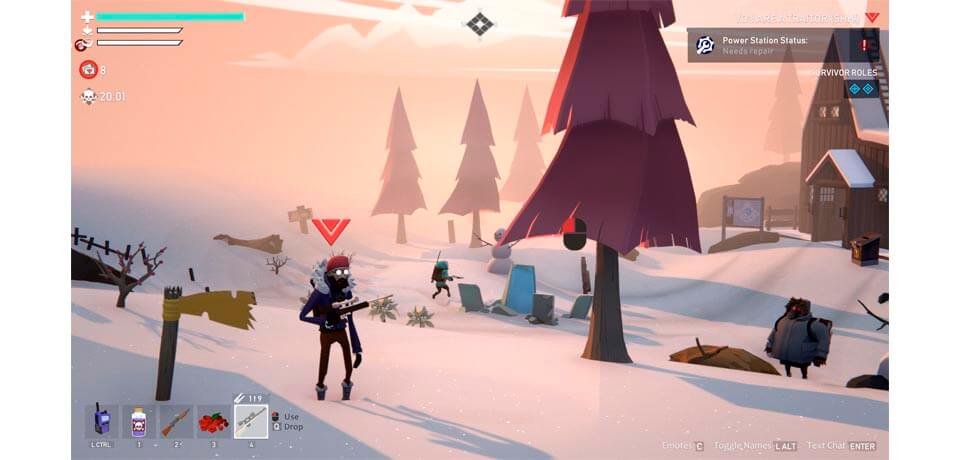 Project Winter Captura de pantalla del juego