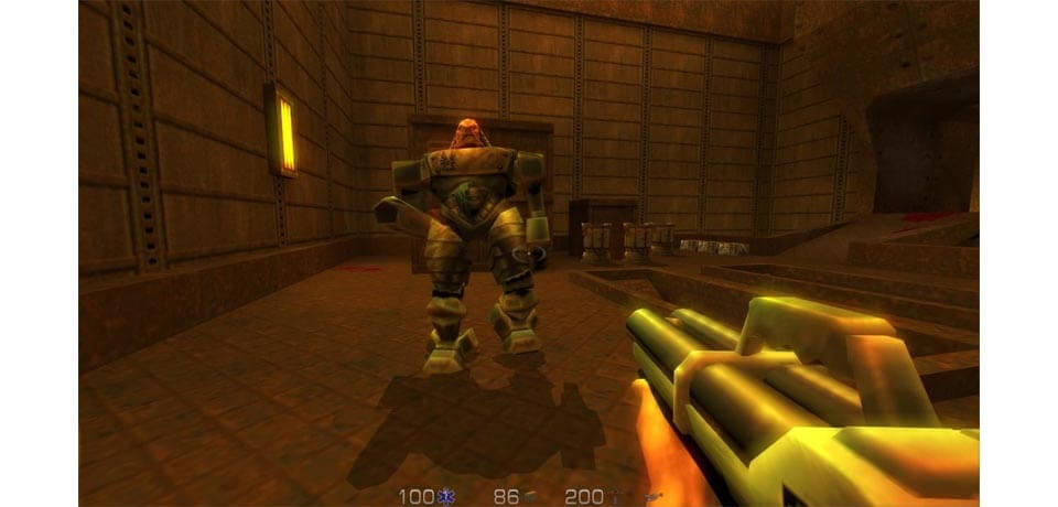 Quake II Captura de pantalla del juego