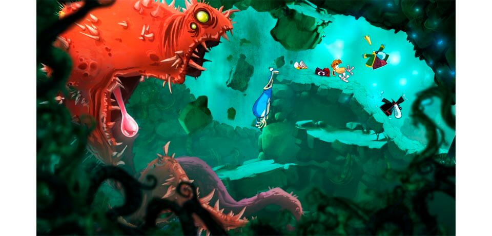 Rayman Origins لقطة شاشة للعبة مجانية
