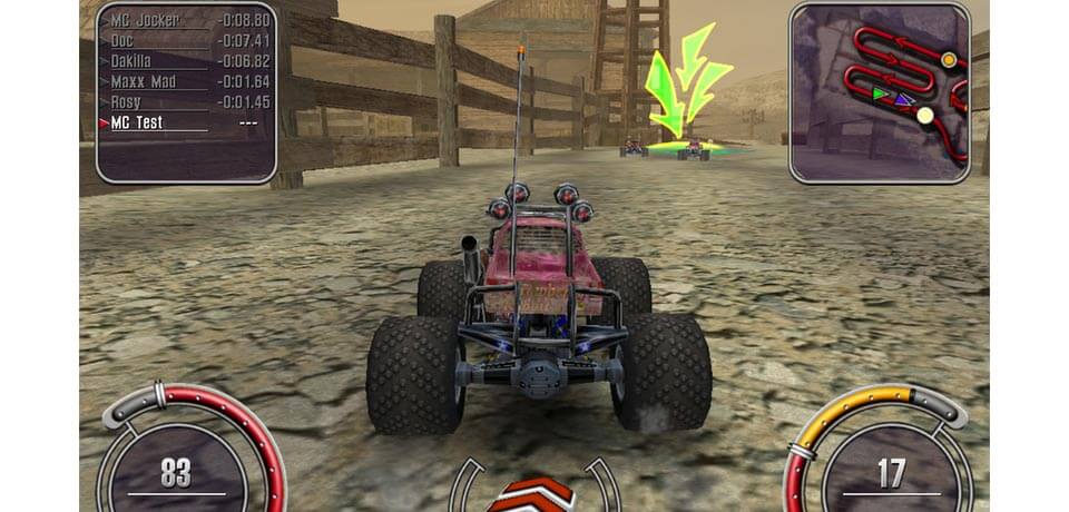 RC Cars Captura de pantalla del juego