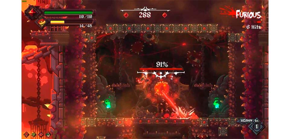 Rising Hell Captura de pantalla del juego