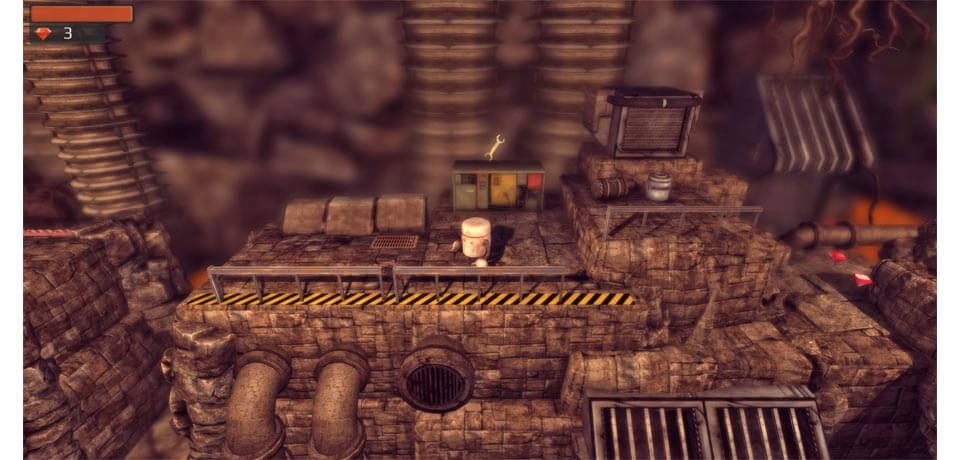 Scrap Garden Captura de pantalla del juego