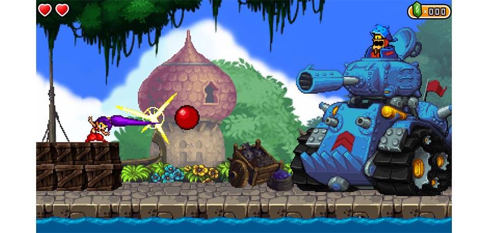 Shantae and the Pirates Curse Captura de pantalla del juego