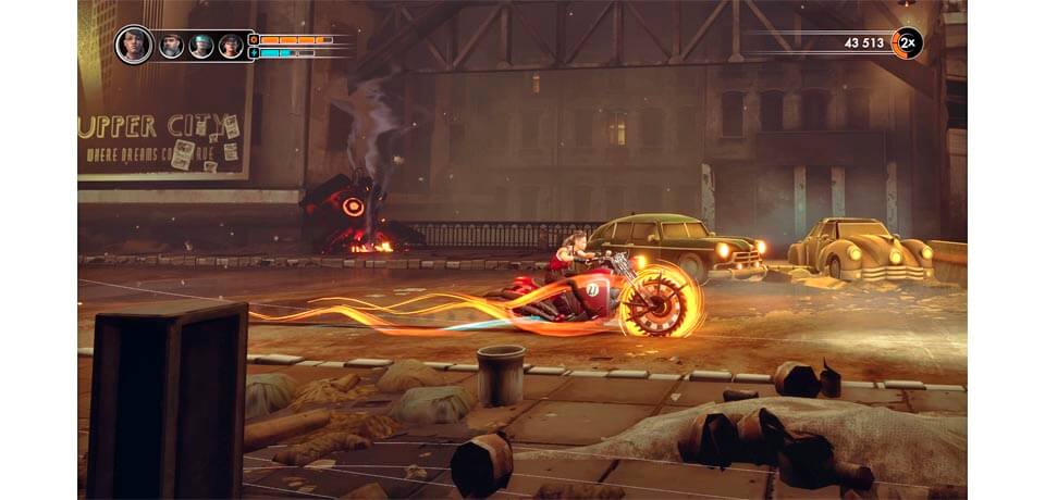 Steel Rats Captura de pantalla del juego