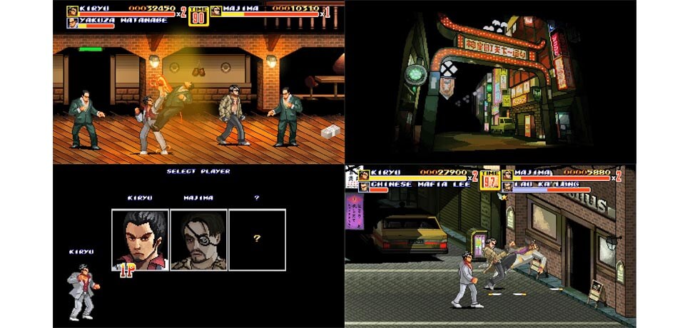 Streets Of Kamurocho Captura de pantalla del juego