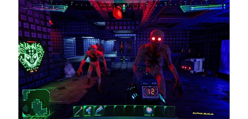 System Shock Demo Captura de pantalla del juego