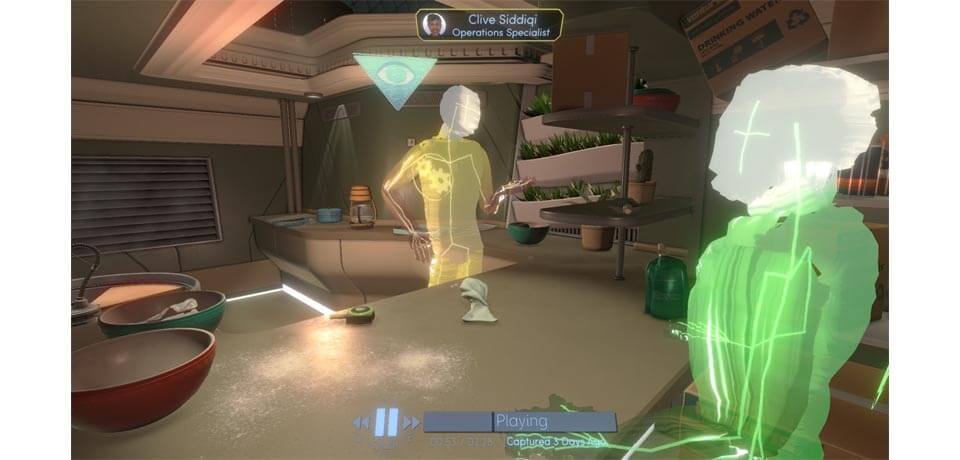 Tacoma Captura de pantalla del juego