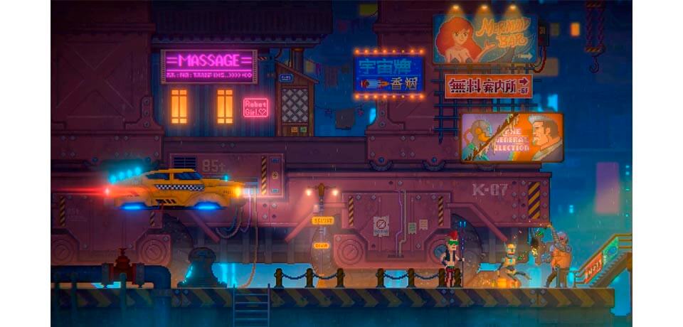 Tales of the Neon Sea Captura de pantalla del juego