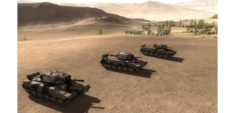 Theatre of War 2 Centauro Captura de pantalla del juego