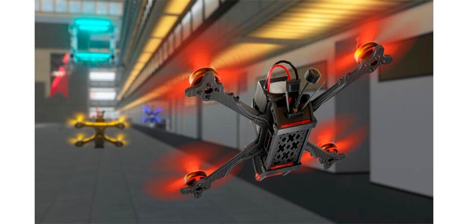 The Drone Racing League Simulator Captura de pantalla del juego