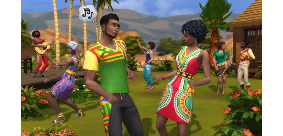 The Sims 4 لقطة شاشة للعبة مجانية