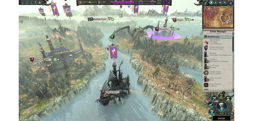 Total War WARHAMMER II Captura de pantalla del juego
