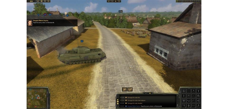 Theatre of War 2 Battle for Caen Free Game Screenshot