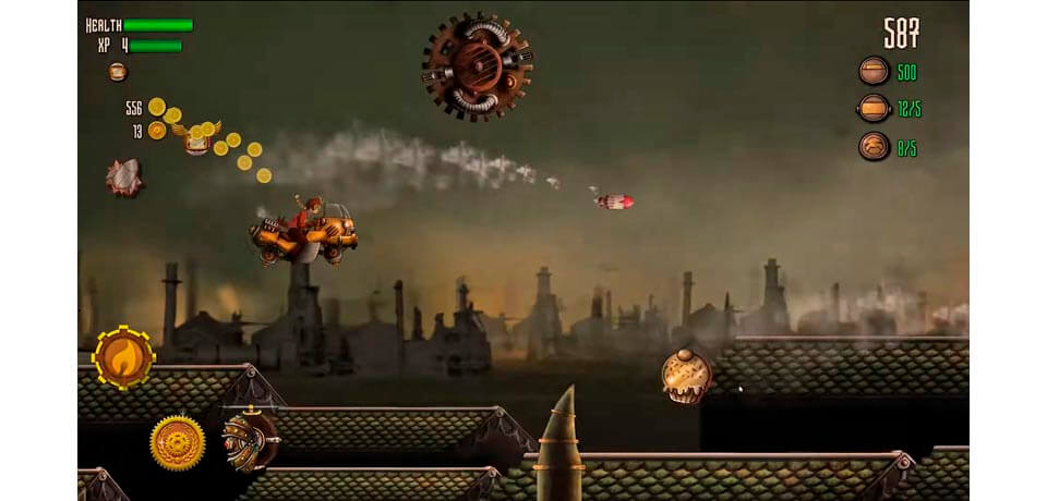 Trainpunk Run Captura de pantalla del juego