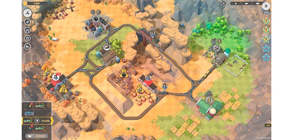 Train Valley 2 Captura de pantalla del juego