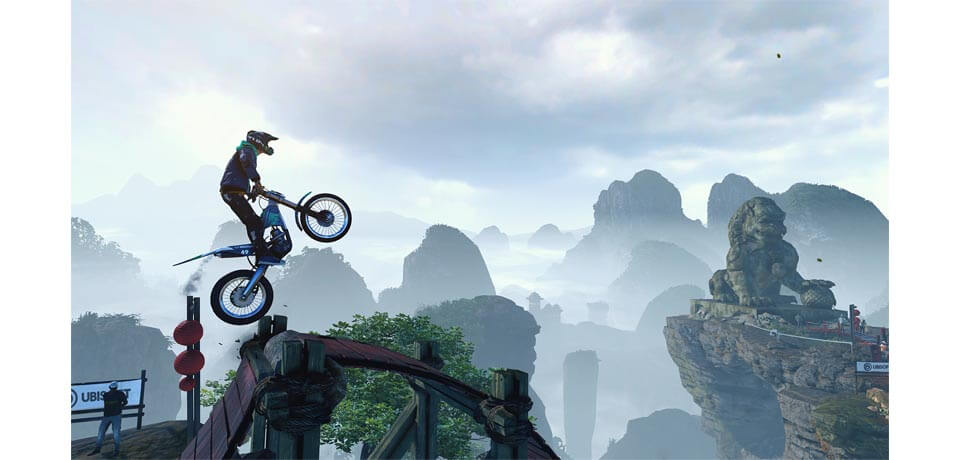 Trials Rising Captura de pantalla del juego