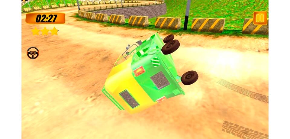 Tuk Tuk Extreme Simulator Captura de pantalla del juego