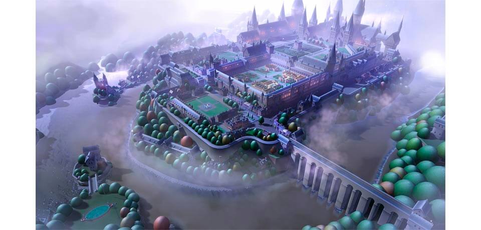 Two Point Campus Captura de pantalla del juego