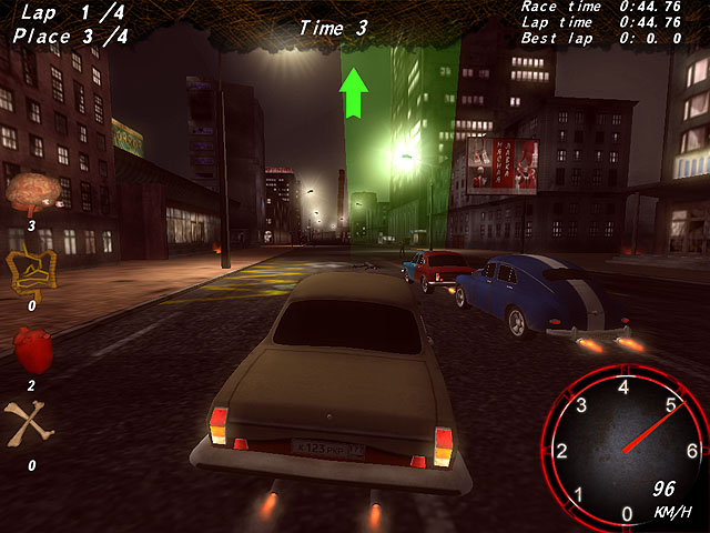 Zombie Apocalypse Racing لقطة الشاشة 1