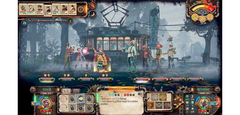 Circus Electrique Captura de pantalla del juego