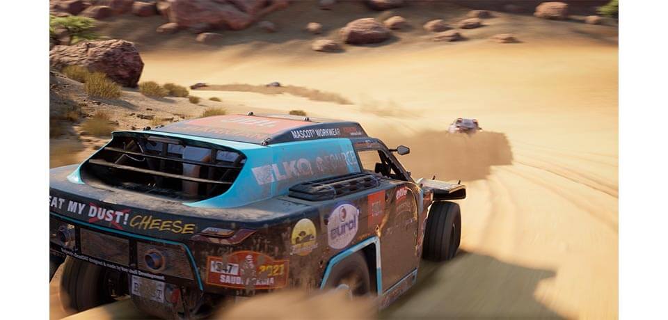 Dakar Desert Rally Captura de pantalla del juego
