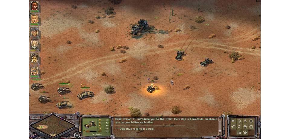 Desert Law Captura de pantalla del juego
