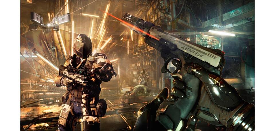 Deus Ex Mankind Divided لقطة شاشة للعبة مجانية